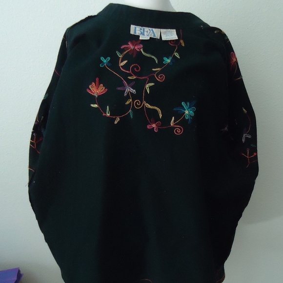 DRAPERS&DAMONS Women's Open Front Blazer 100% Cotton Size-1X - Picture 10 of 13